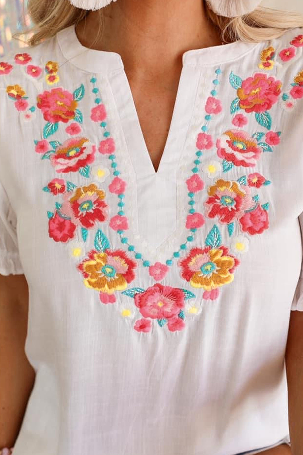 Savannah Embroiderd Top